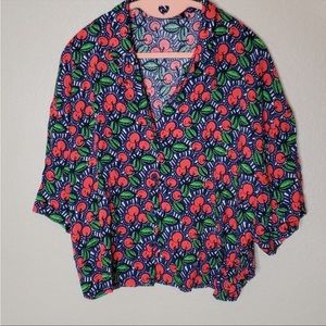 Zara Cherry Top 💕